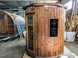 Sauna All'aperto Per Spazio Giardino Limitato (3)