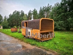 Giardino Esterno Sauna Rettangolare TimberIN 13