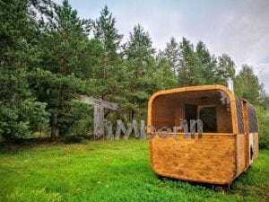 Giardino Esterno Sauna Rettangolare TimberIN 16