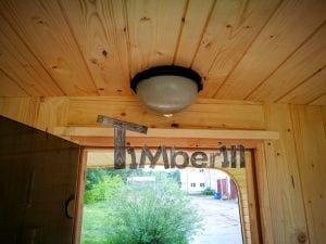 Giardino Esterno Sauna Rettangolare TimberIN 27