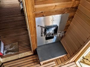 Giardino Esterno Sauna Rettangolare (11)