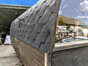 Giardino Esterno Sauna Rettangolare (4)