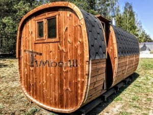 Giardino Esterno Sauna Rettangolare (5)