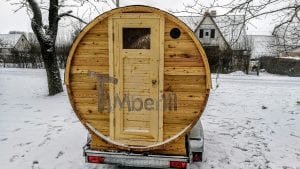 Sauna A Botte All'aperto Con Caminetto E Forno A Legna (12)