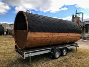 Sauna Da Esterno Mobile Su Rimorchio – Barile (11)