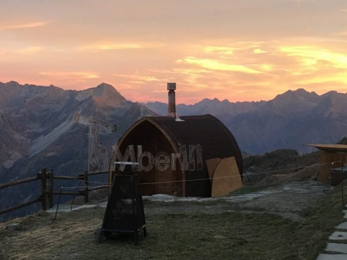 Sauna All’aperto Per Giardino Igloo, Marcello, Doues Aosta, Italia (2)