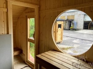 Sauna Da Esterno Ovale In Legno Ellipse (3)