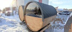Sauna Finlandese Da Esterno A Botte LUXE (10)