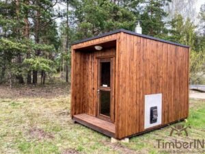 Sauna Mini Moderna Esterno Da Giardino (4)