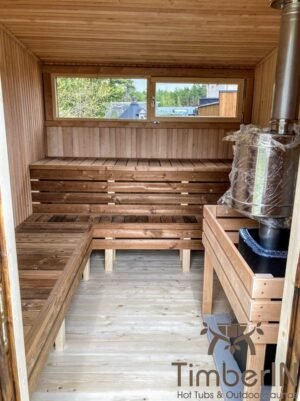 Sauna Mini Moderna Esterno Da Giardino (6)