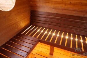 Sauna Ovale Per Esterni Con Vasca Idromassaggio Integrata (40)